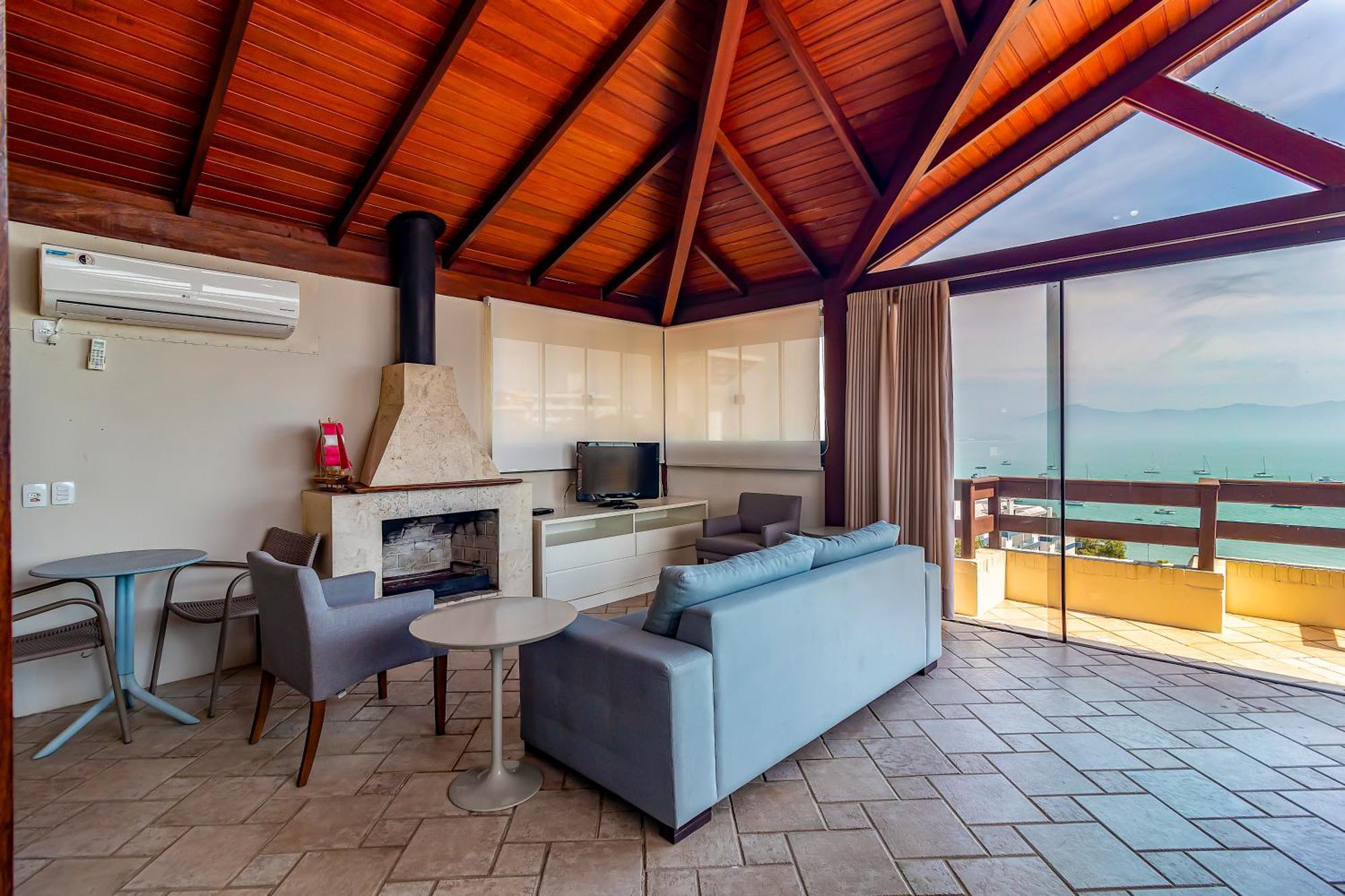 Jurere Ocean Flats Aparthotel Florianopolis Bagian luar foto