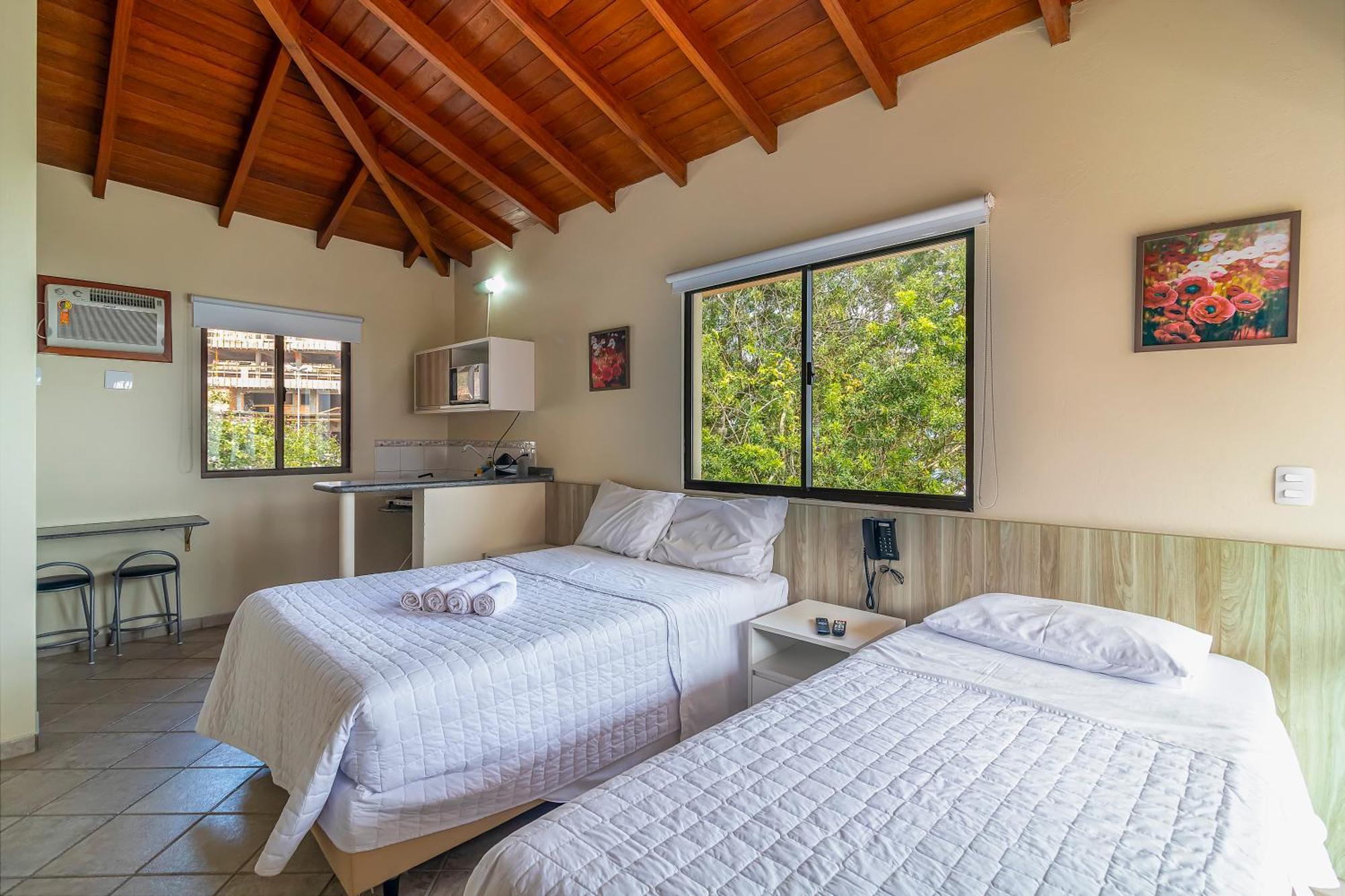 Jurere Ocean Flats Aparthotel Florianopolis Bagian luar foto